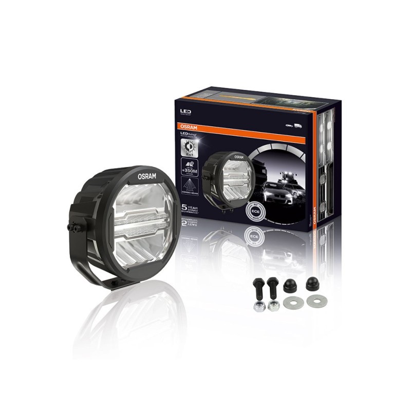 Lampe LED ronde 10in MX260-CB / 12V/24V / Faisceau combiné et kit de montage - par Front Runner