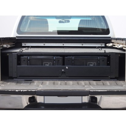 Kit de tiroir Wolf Pack pour une Nissan Navara D40 DC - de Front Runner