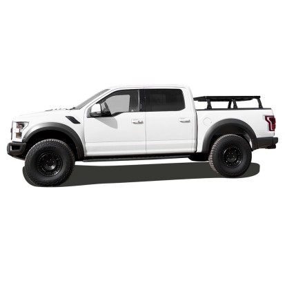 Kit de galerie Slimline II pour benne pour le Ford F-150 avec Roll Top 6.5' (2015-jusqu'à présent) - de Front Runner