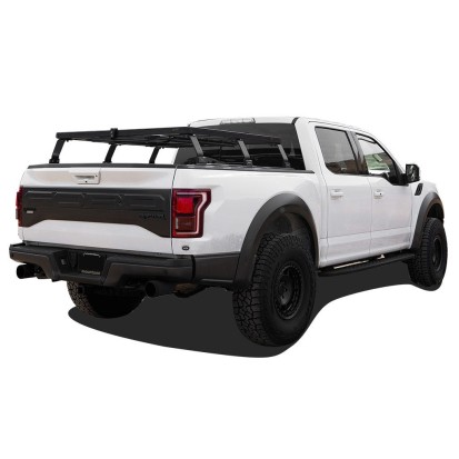 Kit de galerie Slimline II pour benne pour le Ford F-150 avec Roll Top 6.5' (2015-jusqu'à présent) - de Front Runner