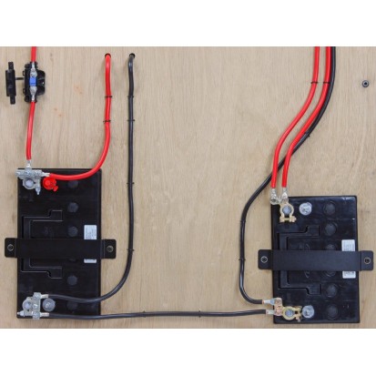 Support de batterie double pour un Land Rover Defender (1983-2016) - de Front Runner