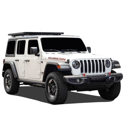 Kit de 1/2 galerie Slimline II extrême pour la Jeep Wrangler JL 4 portes (2018-jusqu’à présent) - de Front Runner