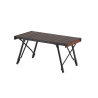 Table de camping alu /bois reglable ironman