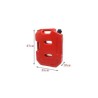 Jerrycan 10 litres plat non alimentaire