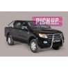 Marche-Pied Inox Ø50 Ford Ranger 2012+ Double Cab Thermolaque Noir