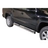 Tubes Marche Pieds Inox Ø76 Volkswagen Amarok 2010+  - MISUTONIDA