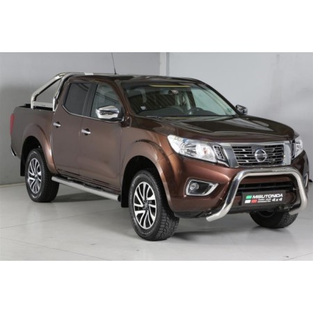 Tubes Marche Pieds Inox Ø 76 Nissan Navara Np300 2016+ Double Cab - MISUTONIDA