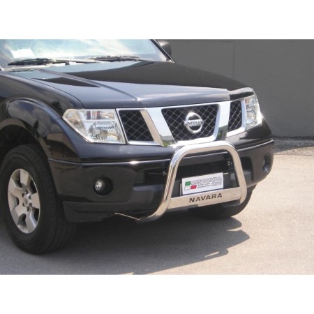 Push Bar INOX Ø63 NISSAN NAVARA D40 2005/04-2010 CE