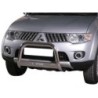 Push bar INOX Ø63 MITSUBISHI L200 2010/2015 CE