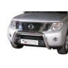 Push bar INOX Ø76 NISSAN NAVARA D40 2005/04-2010 CE (SUPER BAR)