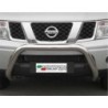 Push bar INOX Ø76 NISSAN NAVARA D40 2005/04-2010 CE (SUPER BAR)