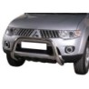 Push bar INOX Ø76 MITSUBISHI L200 2010+ CE (SUPER BAR)