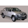 Push bar INOX Ø76 TOYOTA VIGO/HILUX 2011+ CE (SUPER BAR)