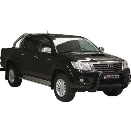 Push bar THERMOLAQUE NOIR Ø 76mmTOYOTA VIGO/HILUX 2012+ CE (SUPER BAR)