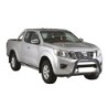 Push bar INOX THERMOLAQUE NOIR Ø 76 NISSAN NAVARA NP300 2016+ CE