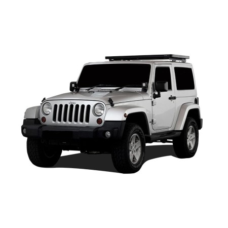 Kit de 1/2 galerie Slimline II extrême pour le Jeep Wrangler JK 2 Door (2007-2018) - de Front Runner